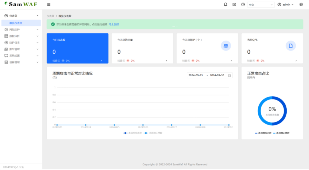 
SamWaf开源轻量级网站防火墙源码，专为小型网站打造的安全解决方案
-安小熙博客
-第1
张图片