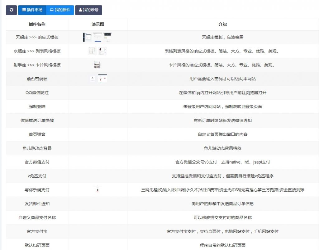 图片[5]-一款很好的人发卡系统网站支持多模版前台密码访问-心动博客